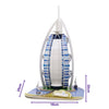 Burj Al Arab (Medium) 3D Puzzle With Dimensions