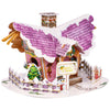 Christmas Cottage 3D Puzzle Right Side