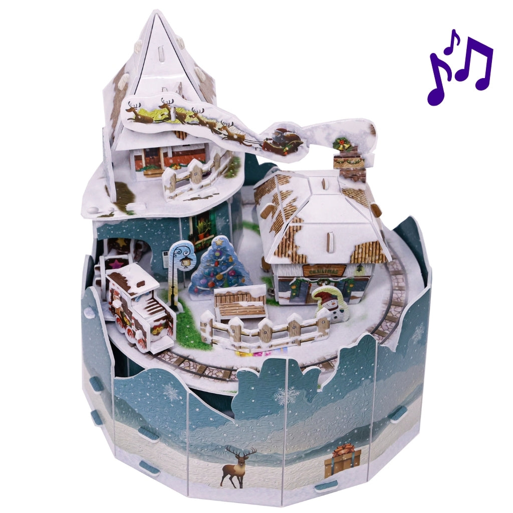 Happiness Station 3D Puzzle Top View