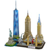 New York Skyline 3D Puzzle Left Side