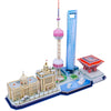 Shanghai Skylines 3D Puzzle Right Side