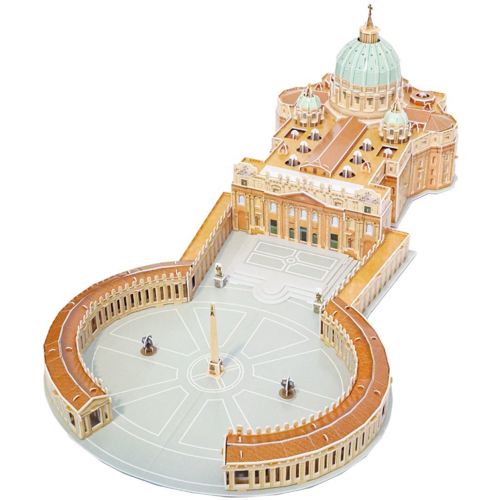 St. Peter's Basilica 3D Puzzle Left Side