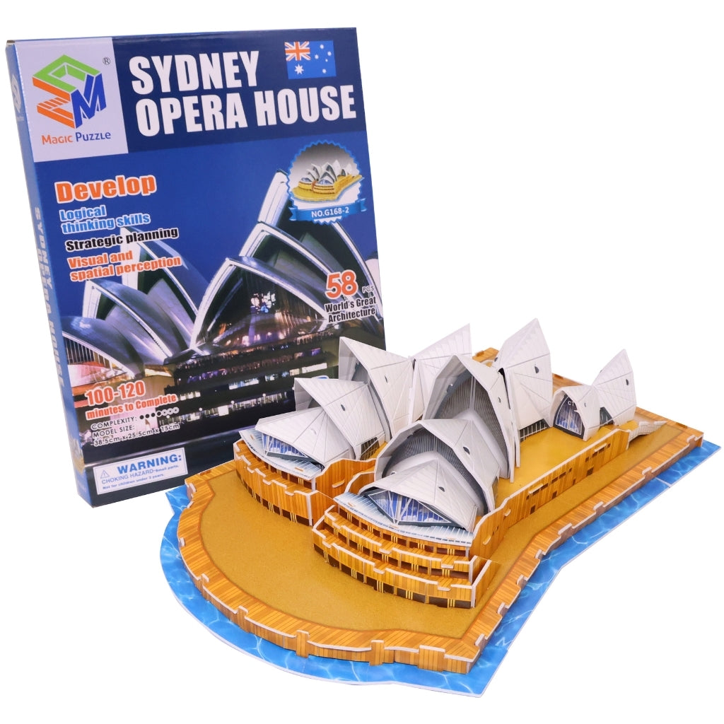 3D Puzzle Sydney Opera House Puzzlme