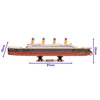 Titanic Ship 3D Puzzle With Dimensions