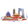 Beijing Majesty 3D Puzzle With Dimensions