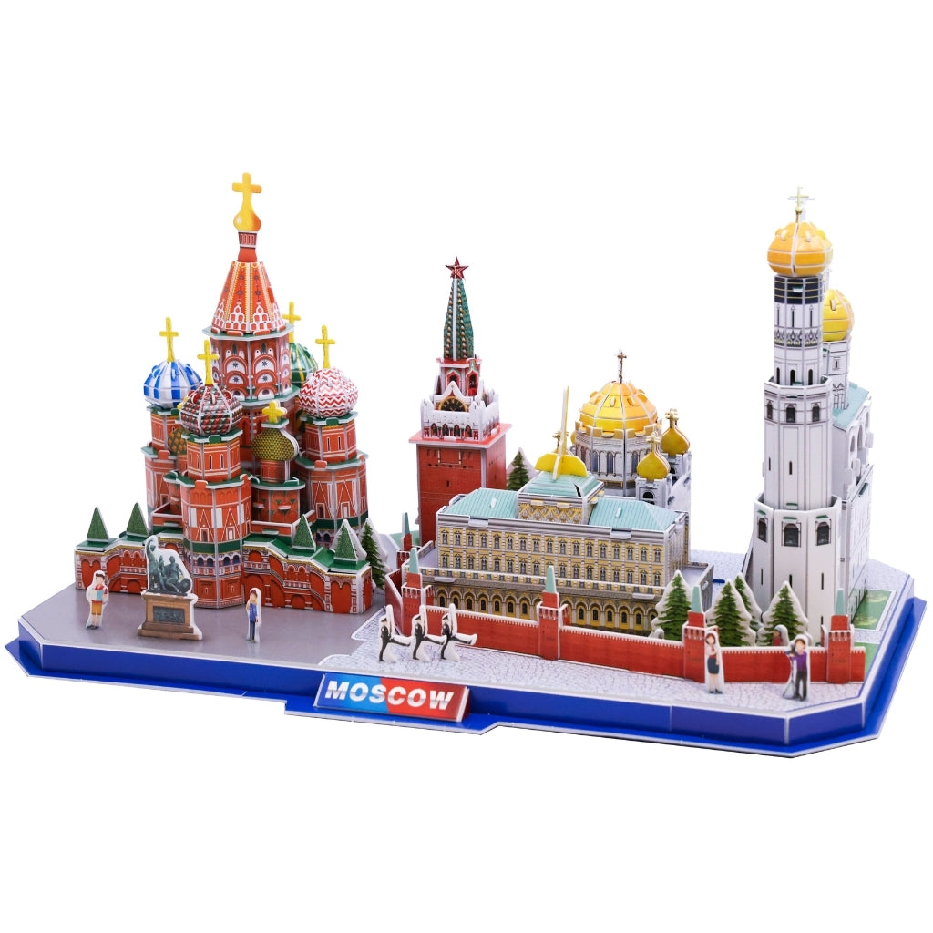 Moscow Marvels 3D Puzzle Left Side