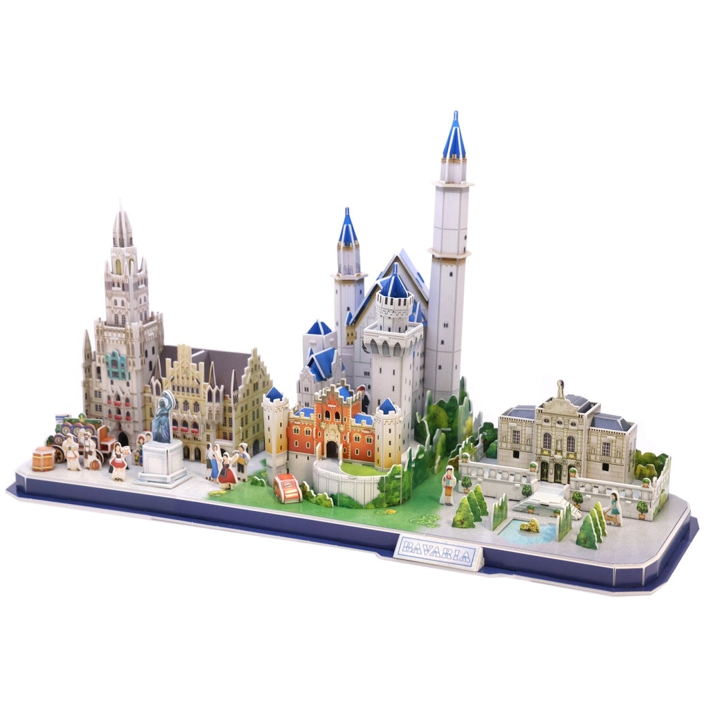 Bavarian Treasures 3D Puzzle Left Side