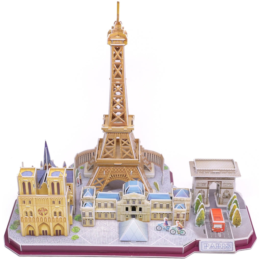 Parisian Charm 3D Puzzle Top View