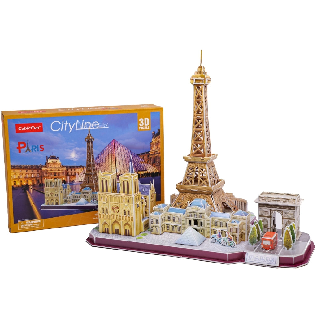 Parisian Charm 3D Puzzle With Box