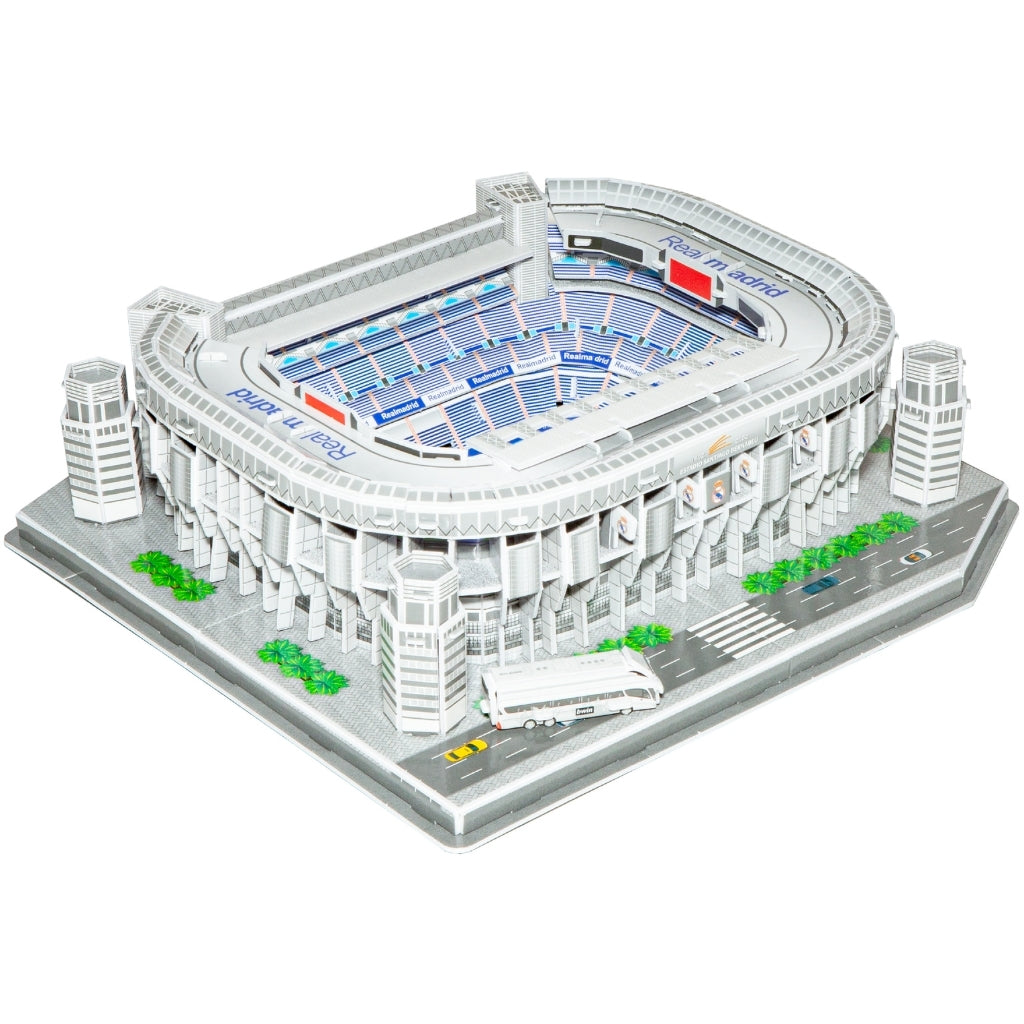 Puzzle 3D Stadion Santiago Bernabéu – Real Madryt – 41 elementów Puzzle 3D Stadion Santiago Bernabéu – Real Madryt – 41 elementów