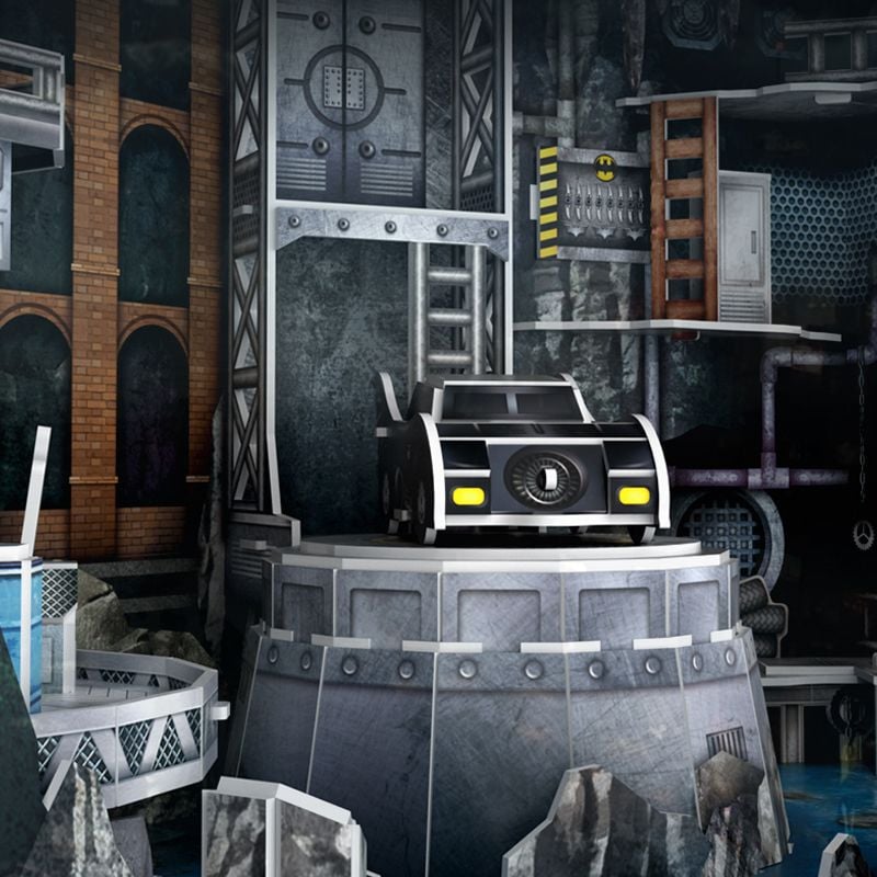 Wayne Manor & Batcave - Large