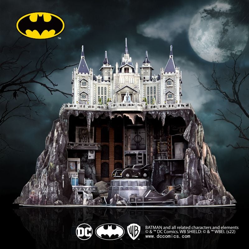 Wayne Manor & Batcave - Large